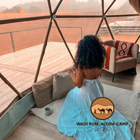 Wadi Rum Alora Luxury Camp Exterior photo